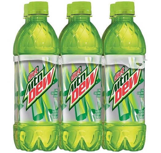 Does Diet Mountain Dew Have Caffeine? [4.5 mg] | Brand Sprite